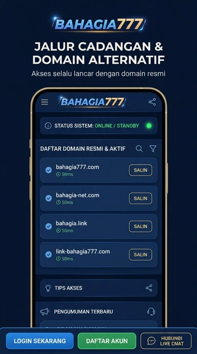 Link Alternatif Bahagia777 untuk Pengguna Android